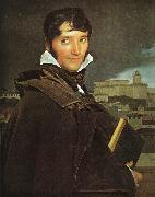 Jean-Auguste Dominique Ingres Portrait of Francois Marius Granet oil on canvas